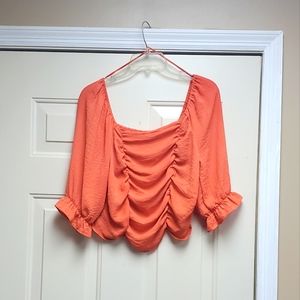 Ladies ruched top - never worn